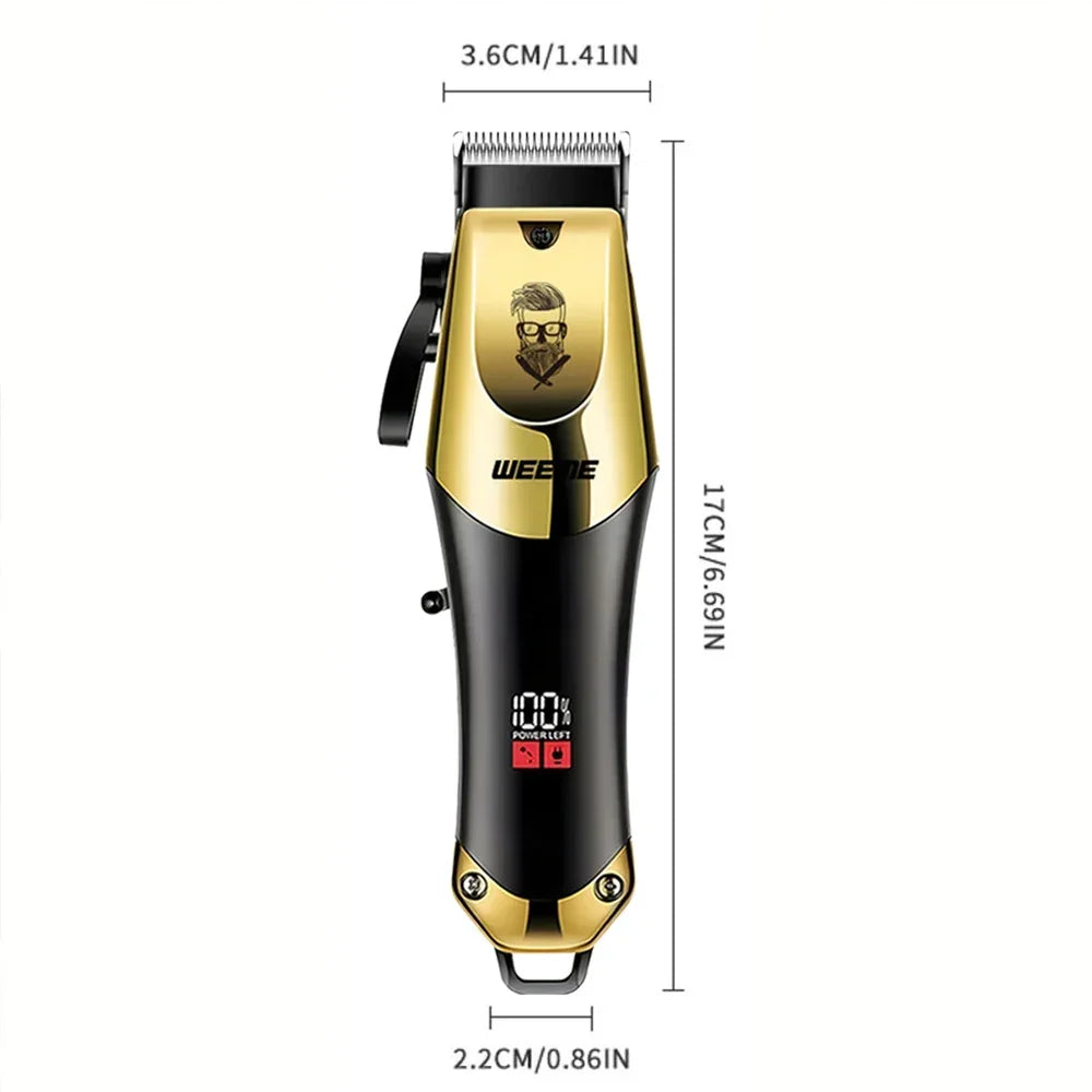 Máquina de Cortar Cabelo Recarregável USB – Corte Profissional em Casa